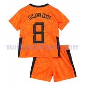 Maillot de Foot Pays-Bas Georginio Wijnaldum 8 Domicile UEFA EURO 2020 - Enfant